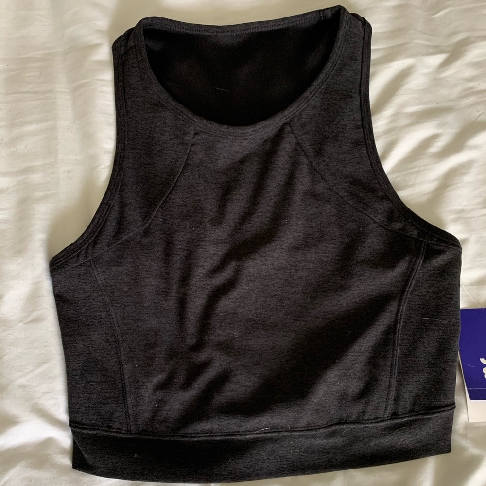 Long cut crop top Sport Bra